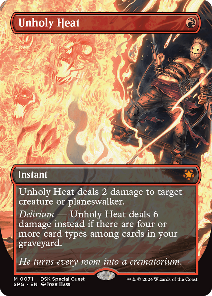Unholy Heat (Borderless) (071) - Special Guests