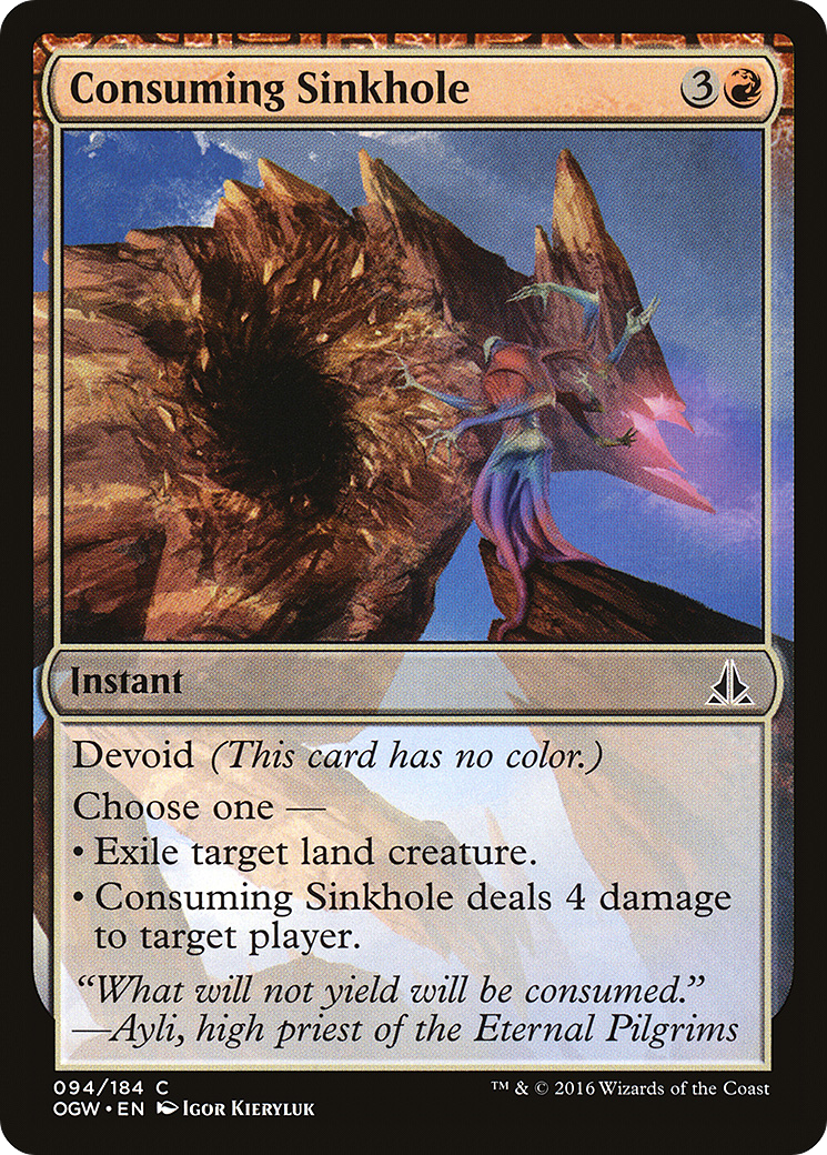 Consuming Sinkhole (094) - Oath of the Gatewatch