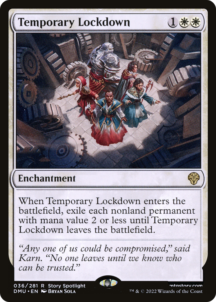 Temporary Lockdown (036) - Dominaria United