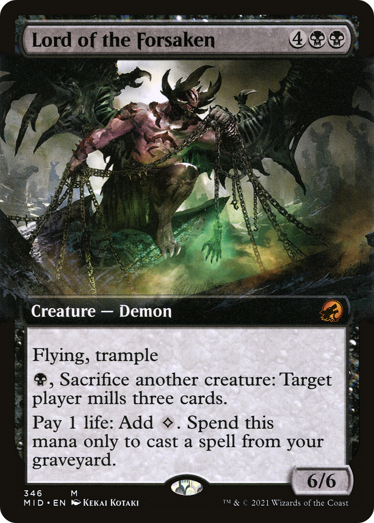 Lord of the Forsaken (Extended Art) (346) - Innistrad: Midnight Hunt