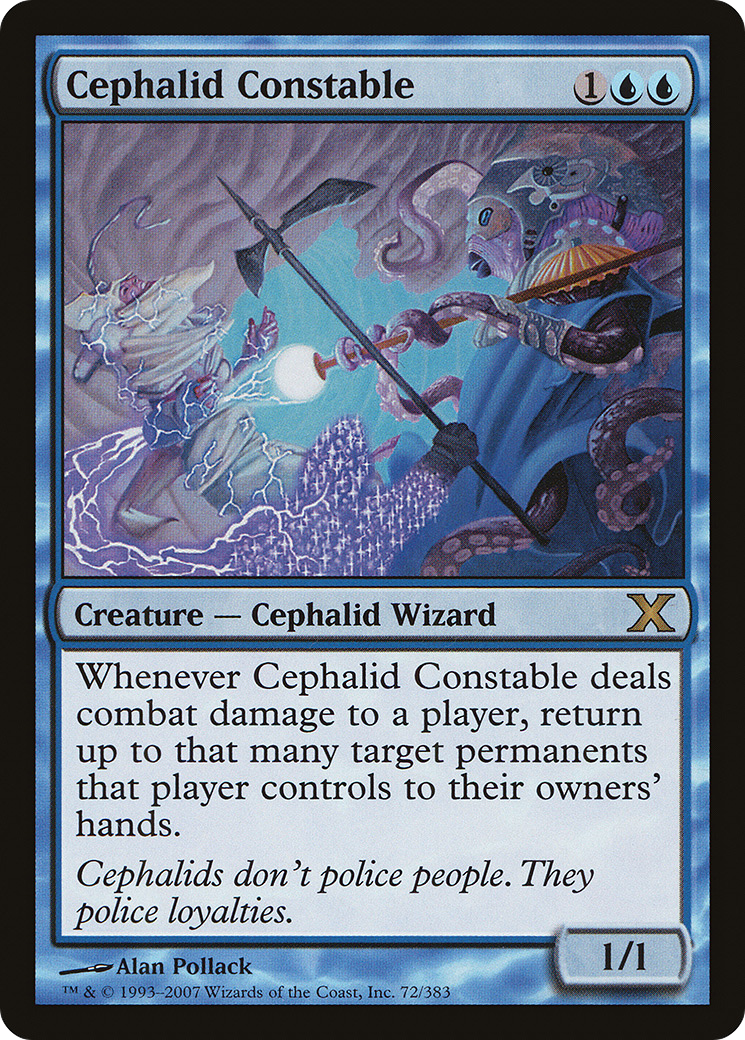 Cephalid Constable (072) - Tenth Edition