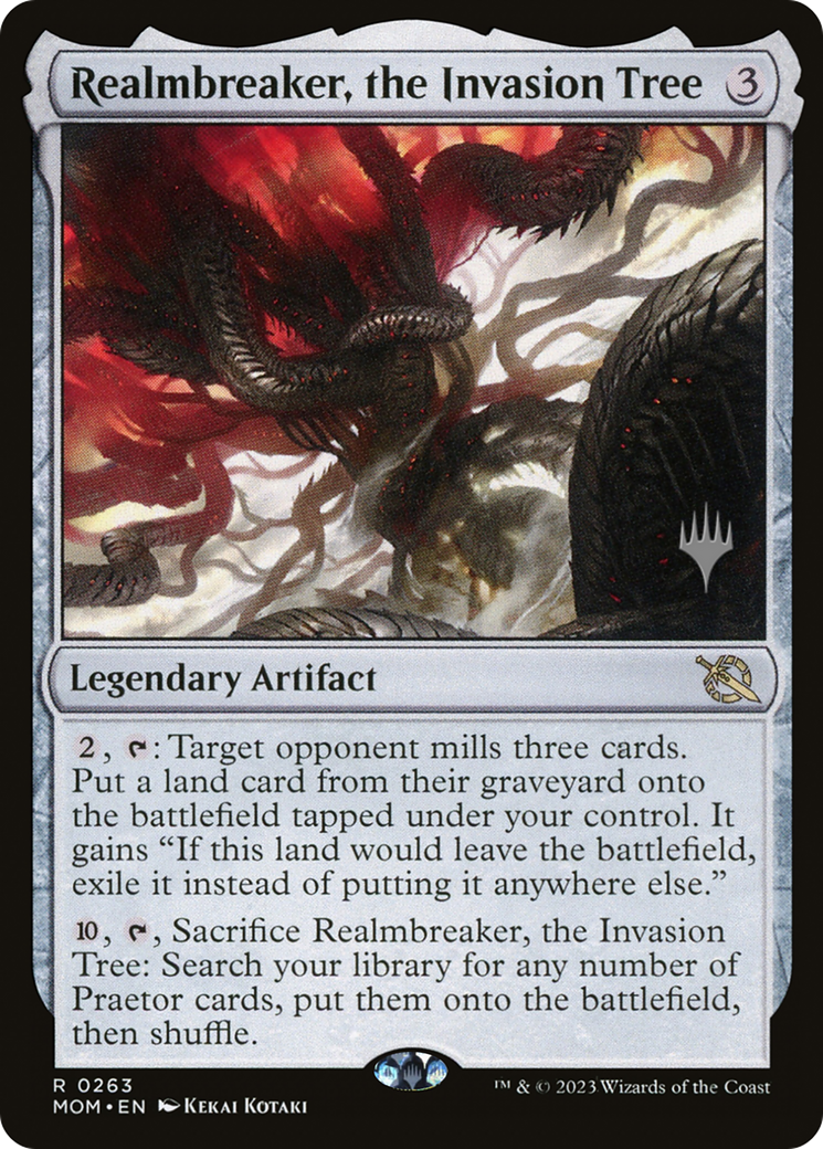 Realmbreaker, the Invasion Tree (263) - March of the Machine Promos