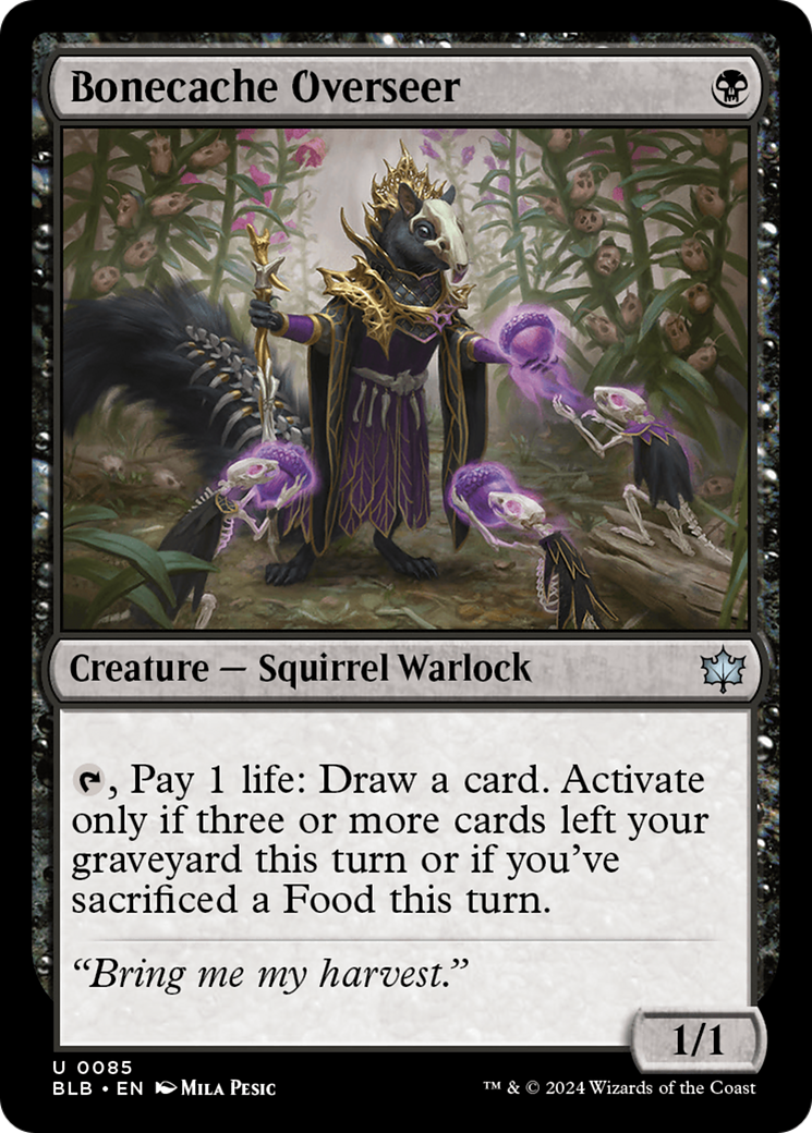 Bonecache Overseer (085) - Bloomburrow
