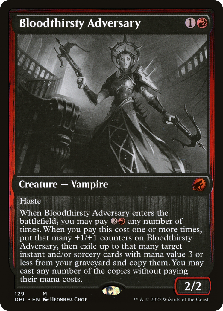 Bloodthirsty Adversary (129) - Innistrad: Double Feature