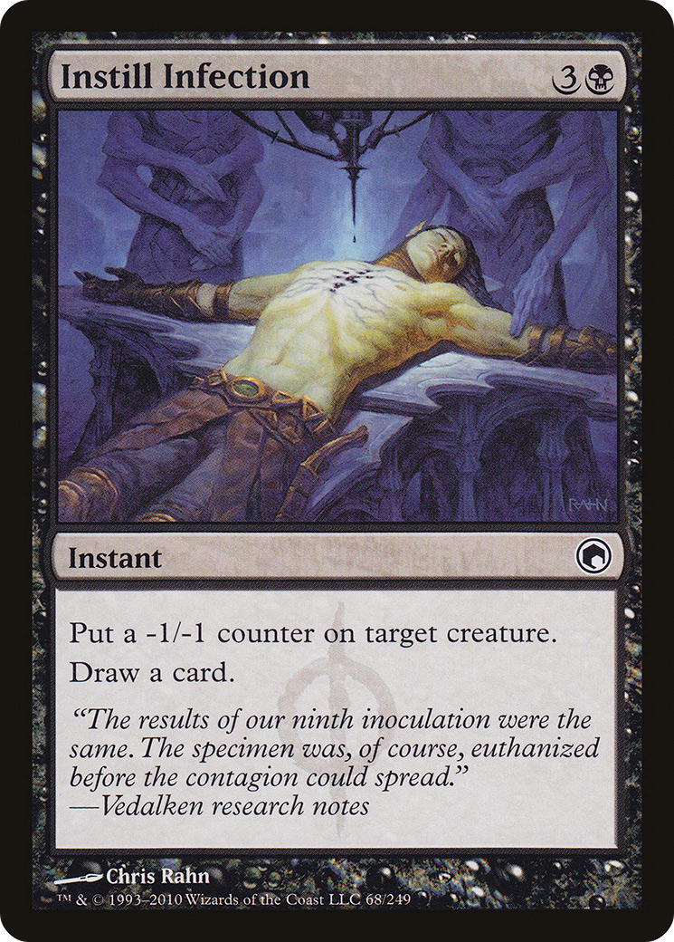 Instill Infection (068) Foil - Scars of Mirrodin