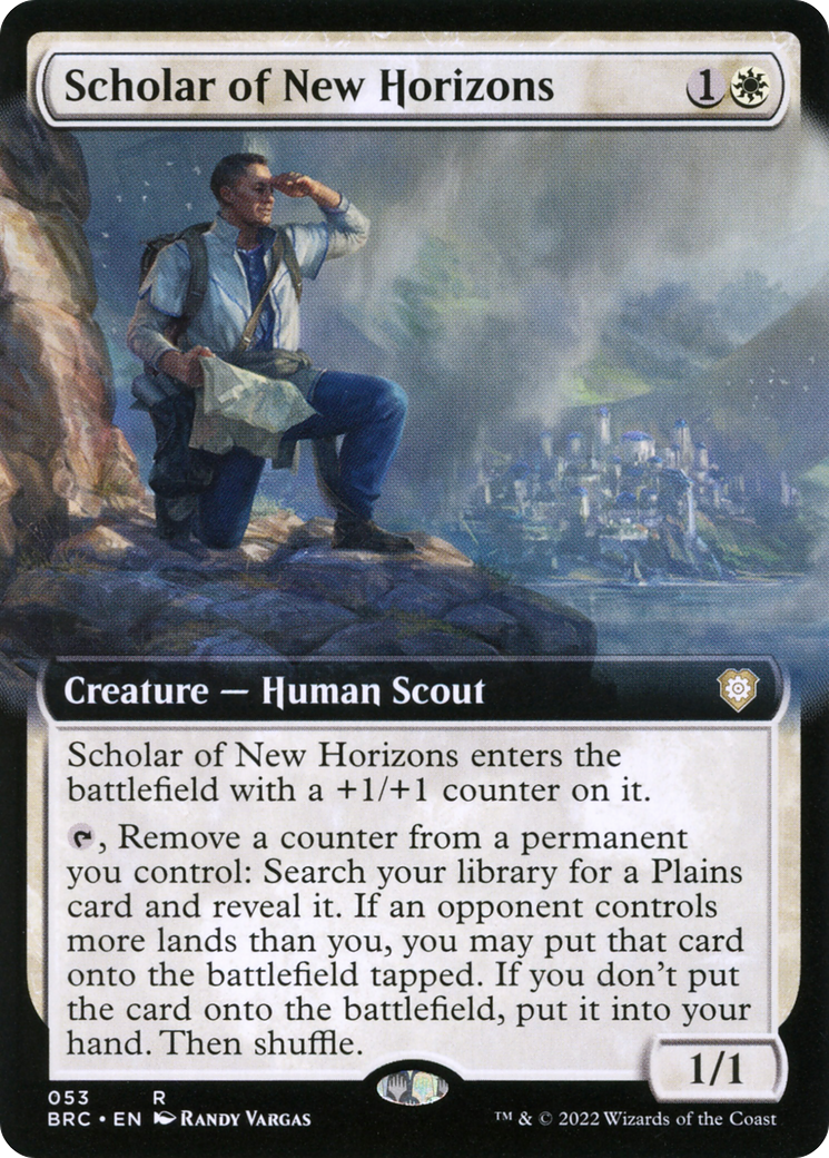 Scholar of New Horizons (Extended Art) (053) - The Brothers' War Commander