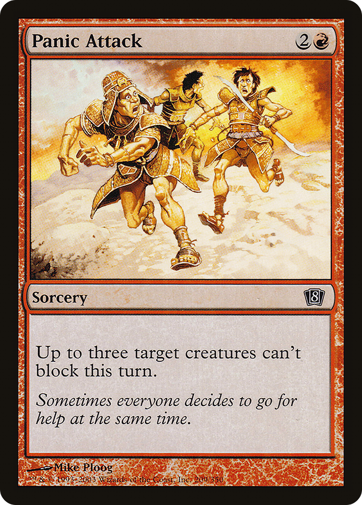 Panic Attack (209) Foil - Eighth Edition