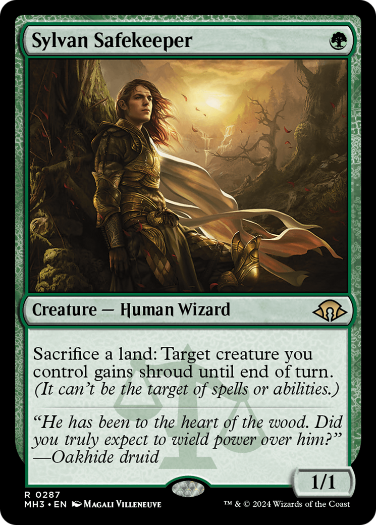 Sylvan Safekeeper (287) Foil - Modern Horizons 3