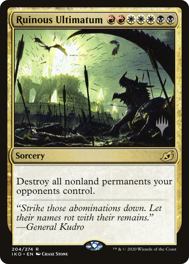 Ruinous Ultimatum (204) - Ikoria: Lair of Behemoths Promos