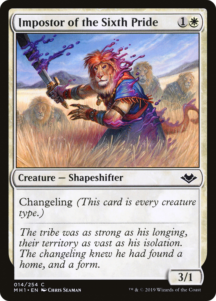 Impostor of the Sixth Pride (014) Foil - Modern Horizons