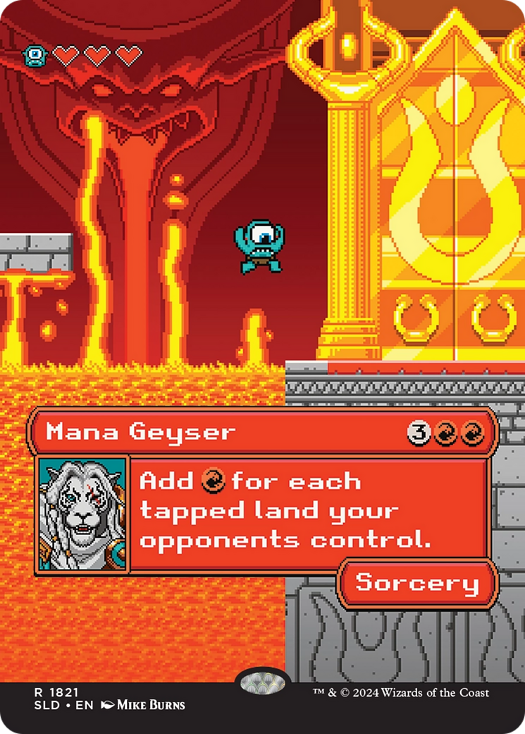 Mana Geyser (1821) - Secret Lair Drop