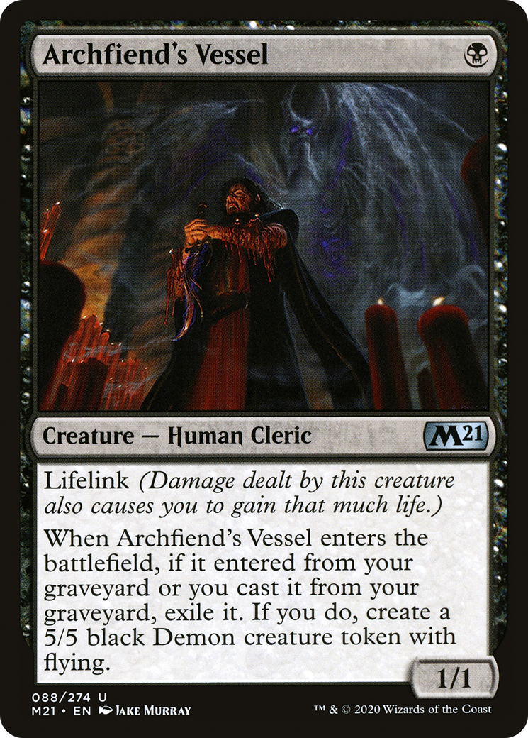 Archfiend's Vessel (088) - Core Set 2021