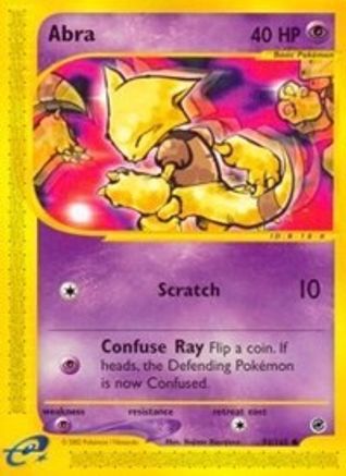 Abra (93) Reverse Holofoil - Expedition