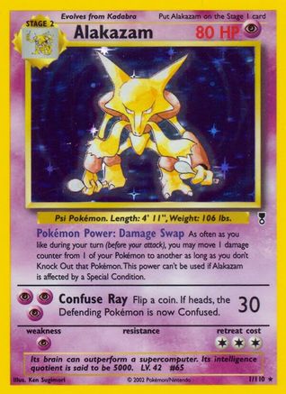 Alakazam (1) Reverse Holofoil - Legendary Collection