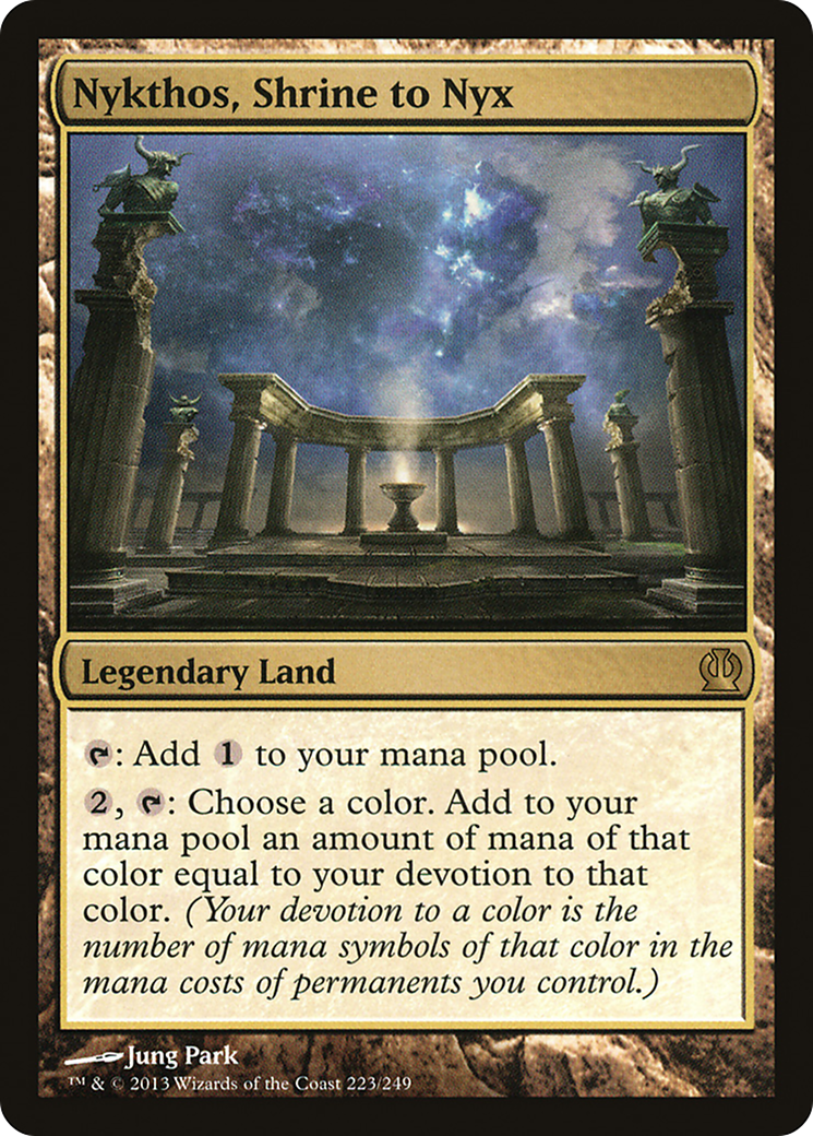 Nykthos, Shrine to Nyx (223) - Theros