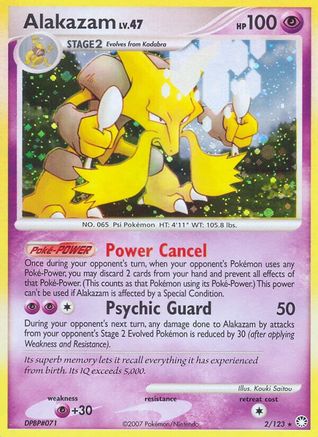 Alakazam (2) Holofoil - Mysterious Treasures