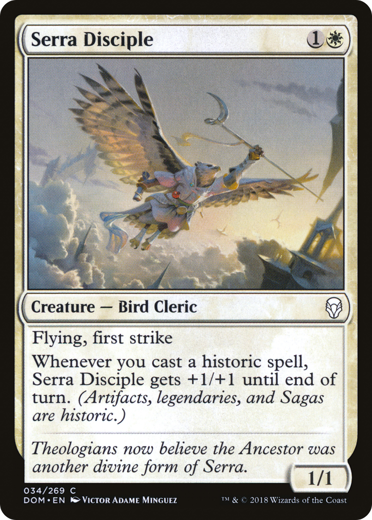 Serra Disciple (034) - Dominaria