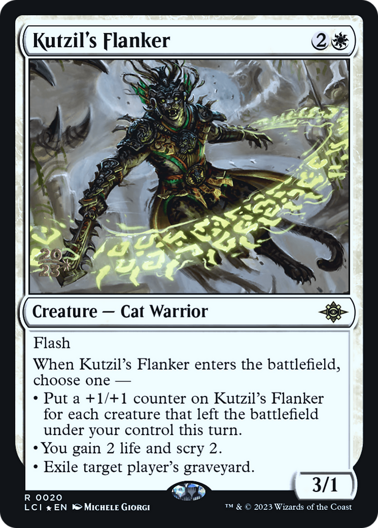 Kutzil's Flanker (020) Foil - The Lost Caverns of Ixalan Promos