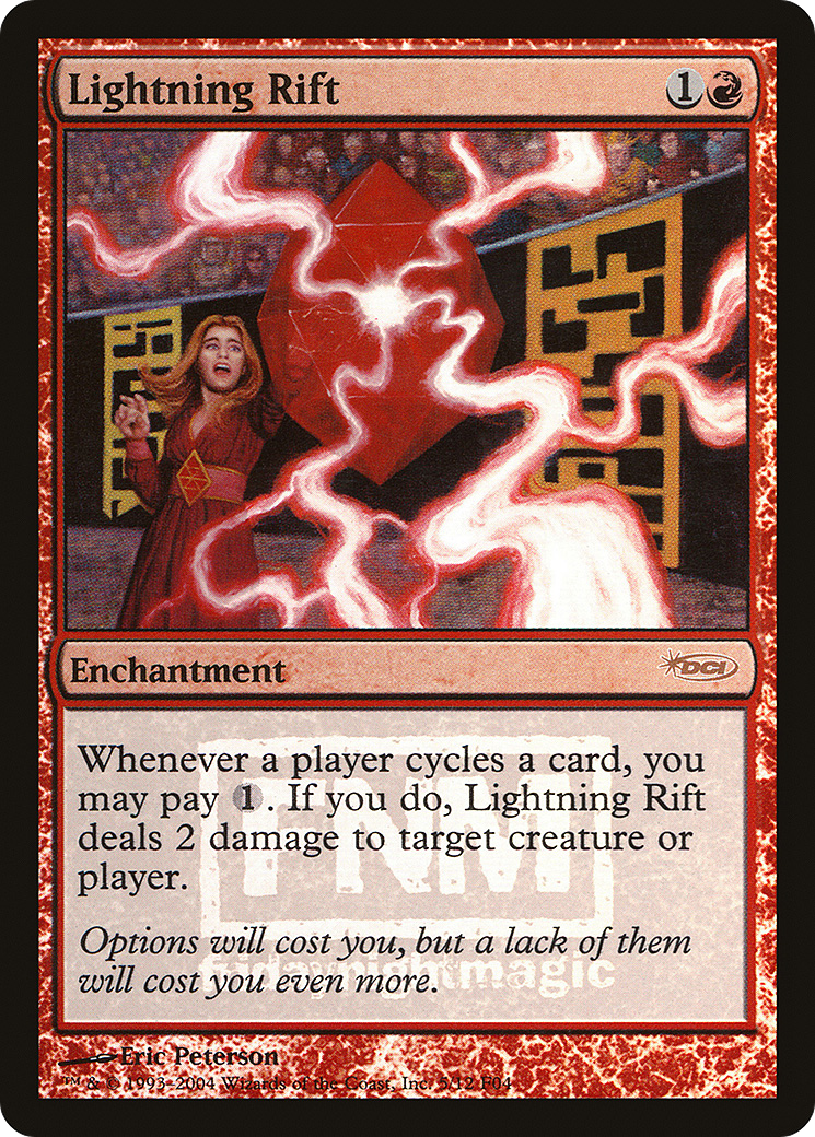 Lightning Rift (005) Foil - Friday Night Magic 2004