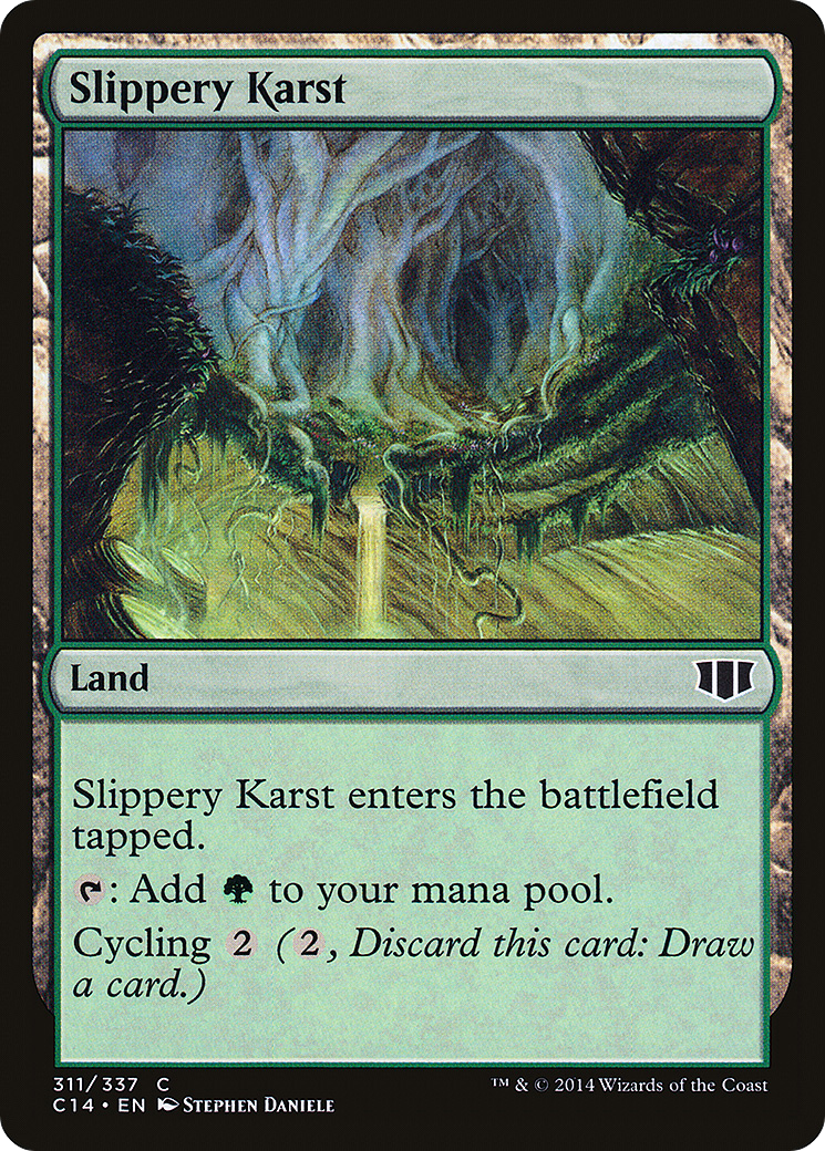 Slippery Karst (311) - Commander 2014