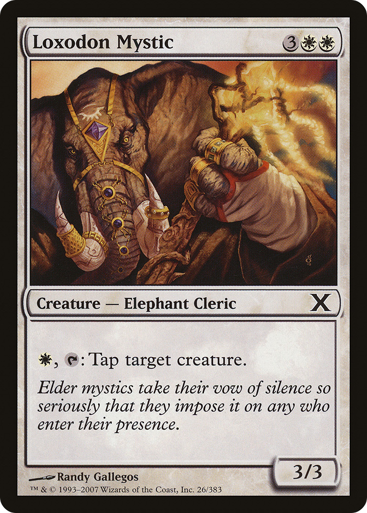 Loxodon Mystic (026) - Tenth Edition