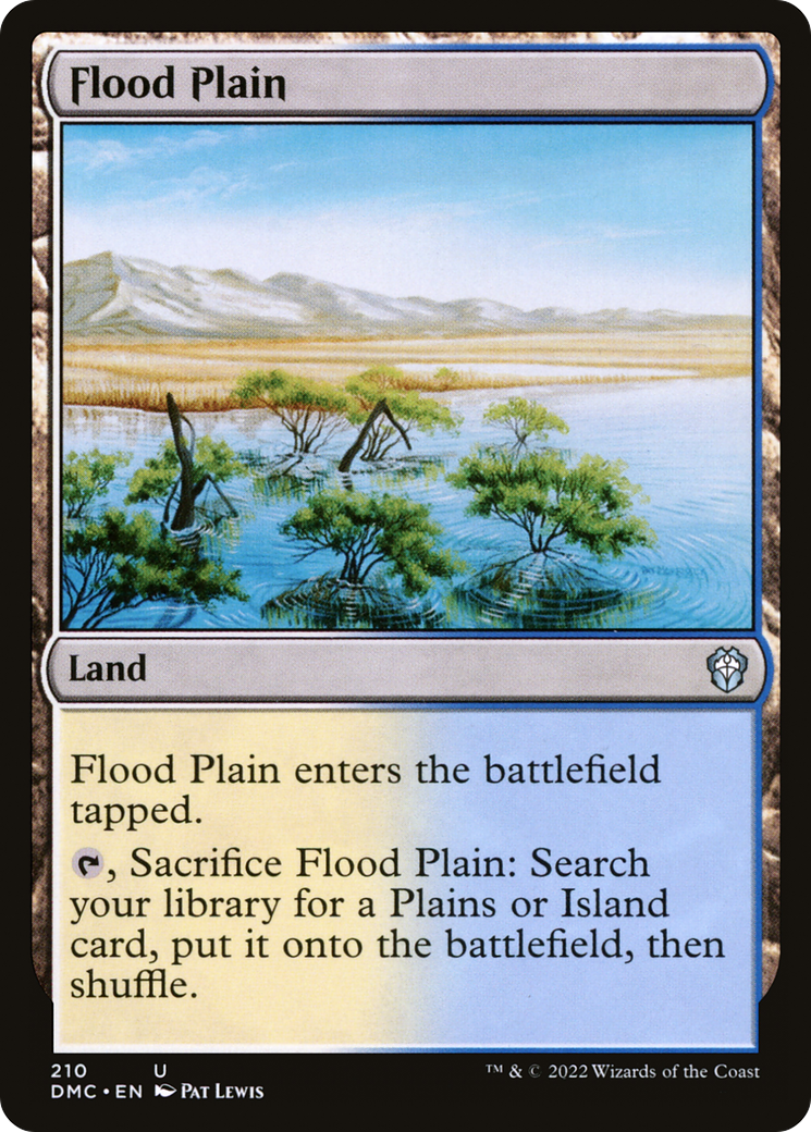 Flood Plain (210) - Dominaria United Commander