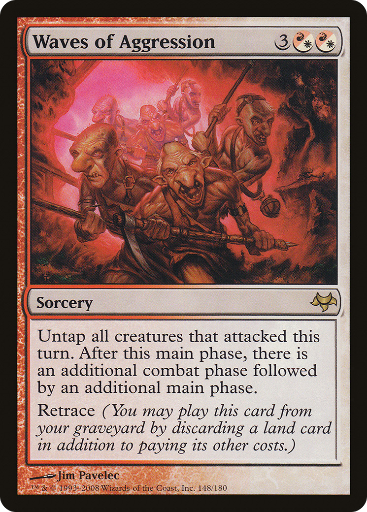 Waves of Aggression (148) Foil - Eventide
