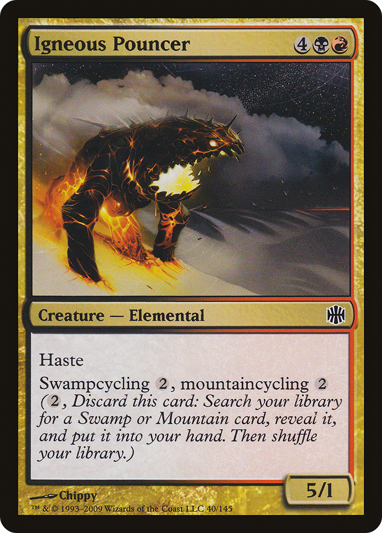 Igneous Pouncer (040) - Alara Reborn