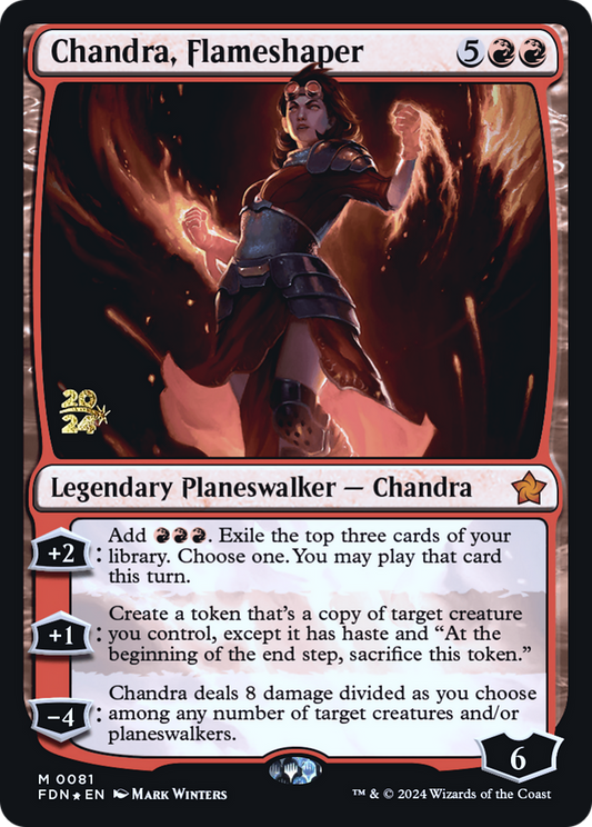 Chandra, Flameshaper Foil (81S)