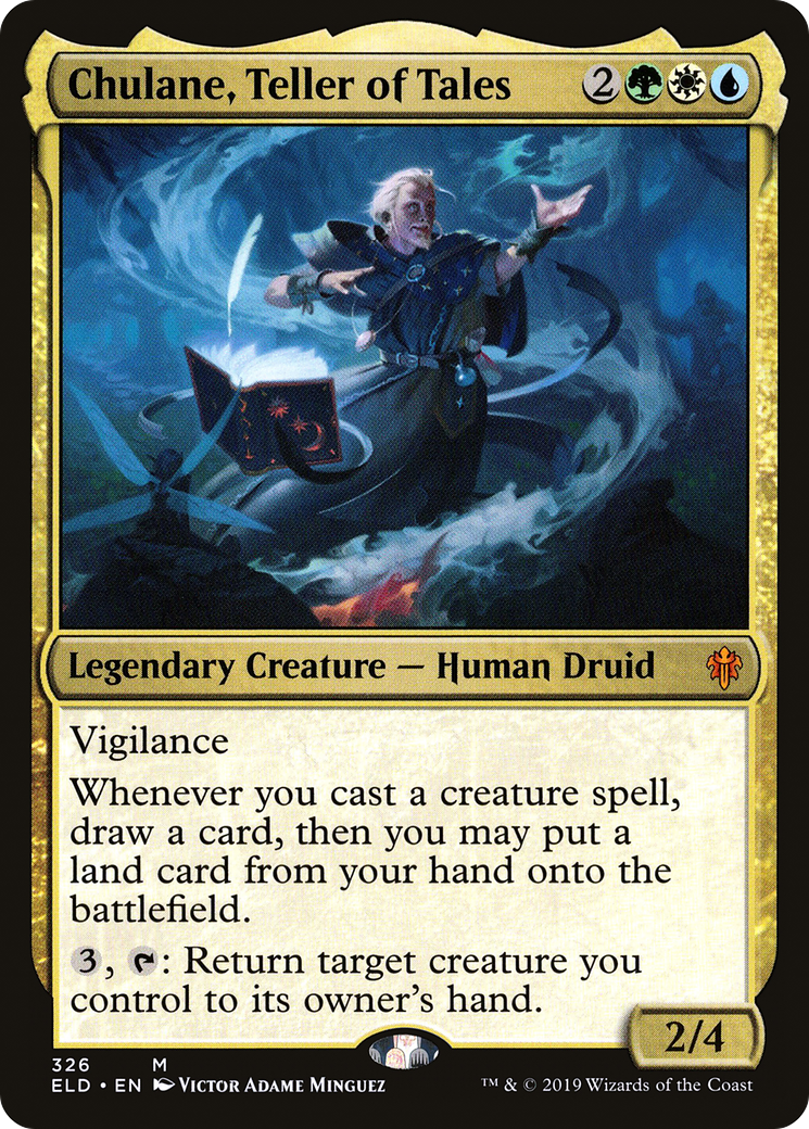 Chulane, Teller of Tales (326) Foil - Throne of Eldraine