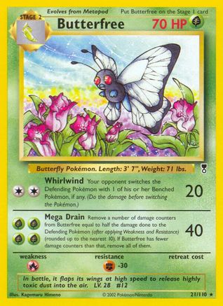 Butterfree (21) - Legendary Collection