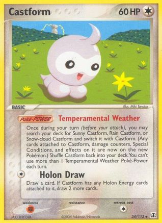 Castform (34) - Delta Species