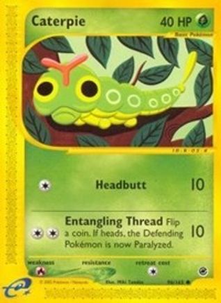 Caterpie (96) Reverse Holofoil - Expedition