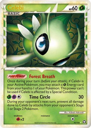 Celebi (Prime) (92) Holofoil - Triumphant