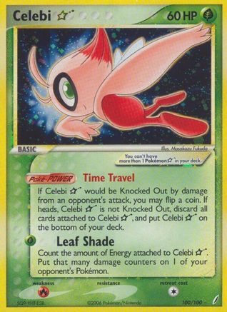 Celebi Star (100) Holofoil - Crystal Guardians