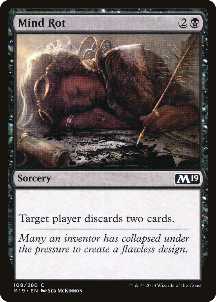 Mind Rot (109) - Core Set 2019