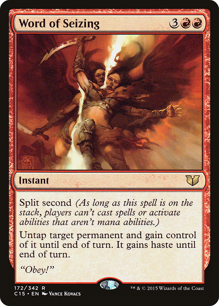 Word of Seizing (172) - Commander 2015