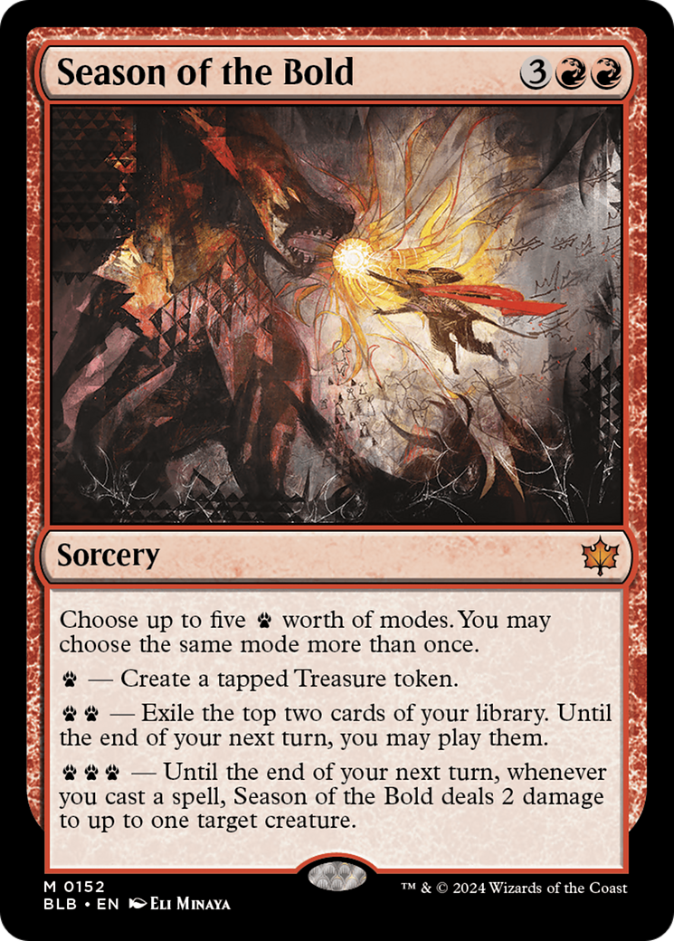 Season of the Bold (152) Foil - Bloomburrow