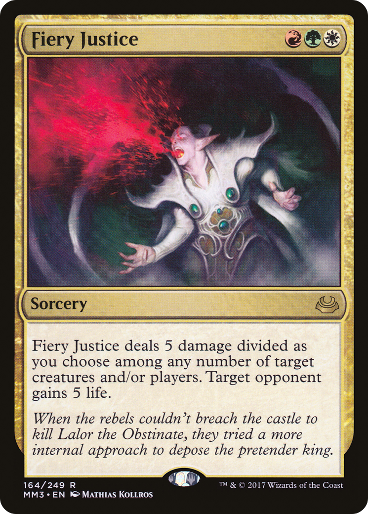 Fiery Justice (164) - Modern Masters 2017
