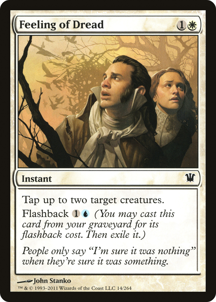 Feeling of Dread (014) Foil - Innistrad
