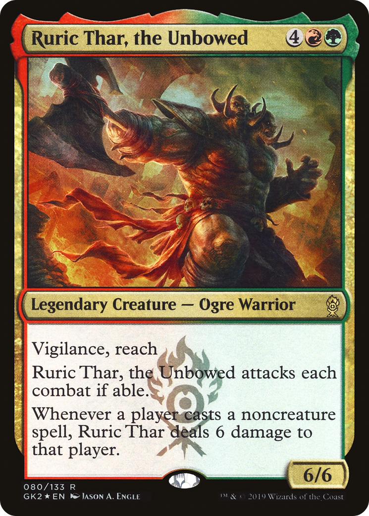 Ruric Thar, the Unbowed (080) Foil - RNA Guild Kit
