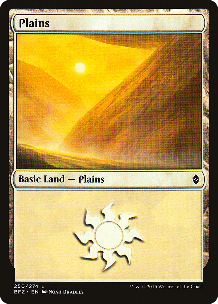 Plains (250) - Battle for Zendikar