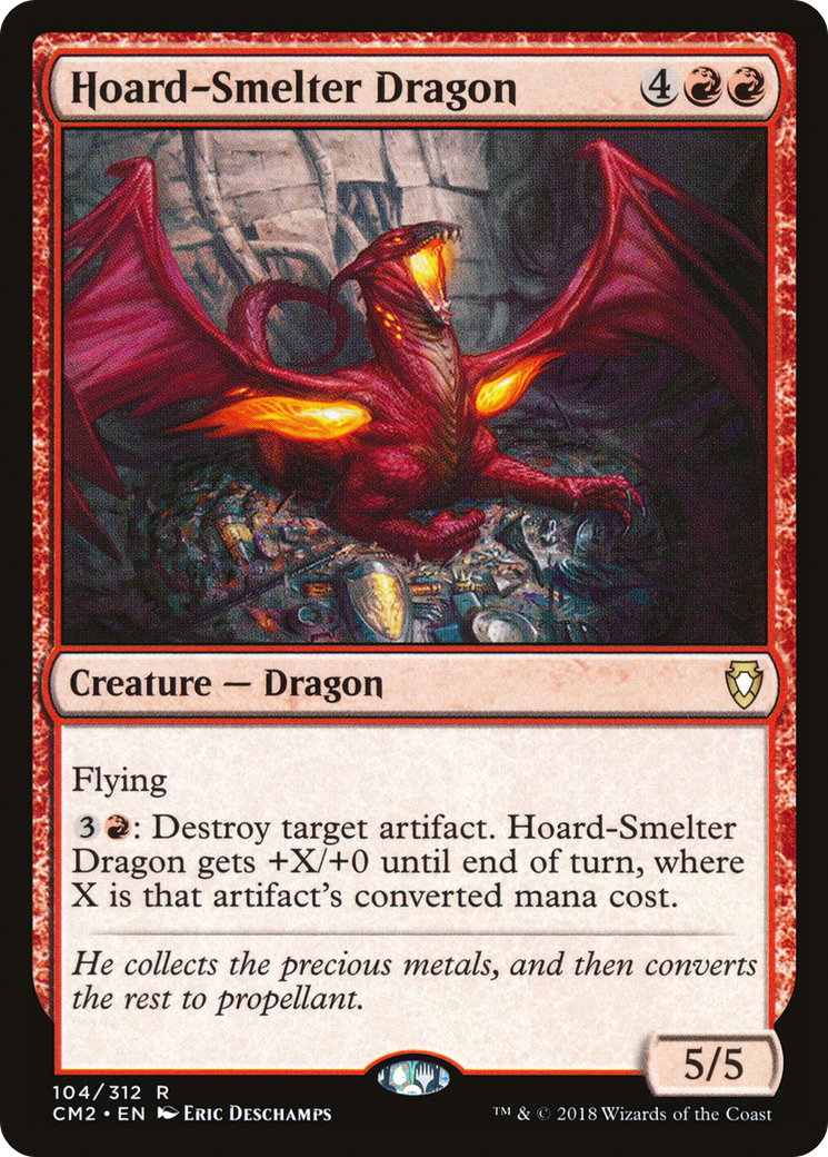Hoard-Smelter Dragon (104) - Commander Anthology Volume II