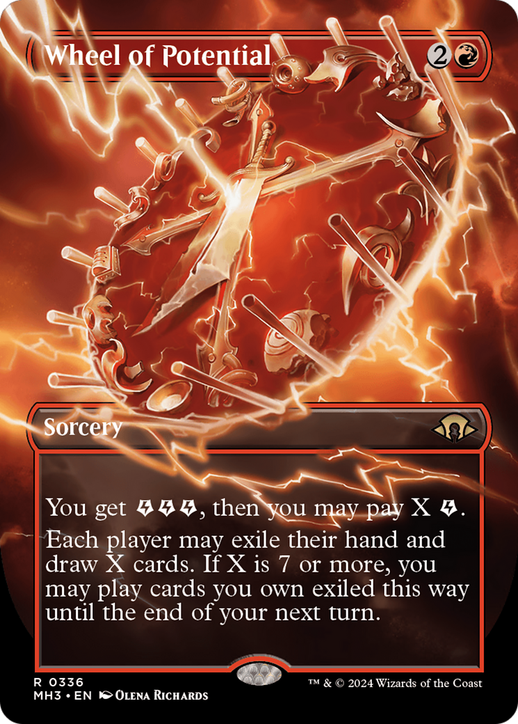 Wheel of Potential (Borderless) (336) - Modern Horizons 3