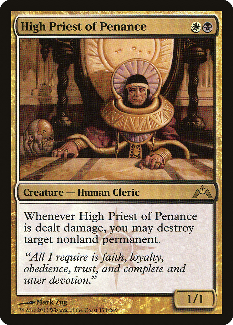 High Priest of Penance (171) - Gatecrash