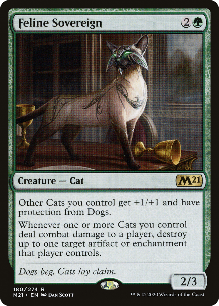 Feline Sovereign (180) - Core Set 2021