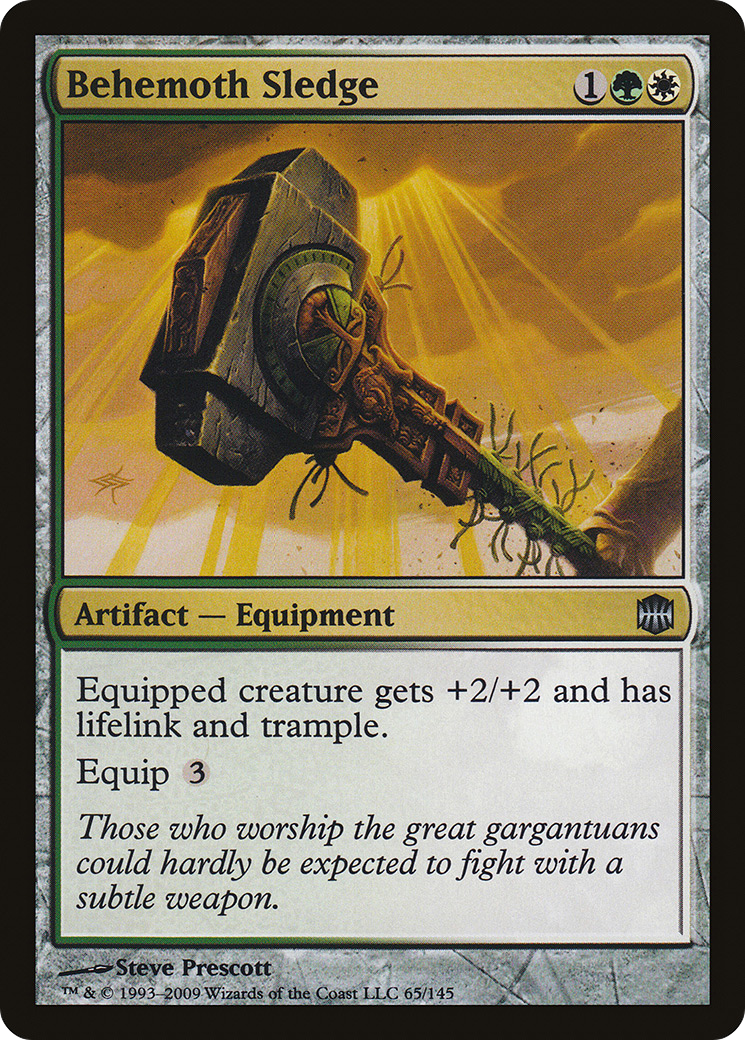 Behemoth Sledge (065) Foil - Alara Reborn