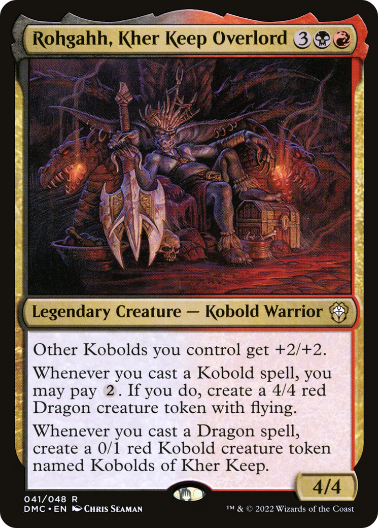 Rohgahh, Kher Keep Overlord (041) - Dominaria United Commander