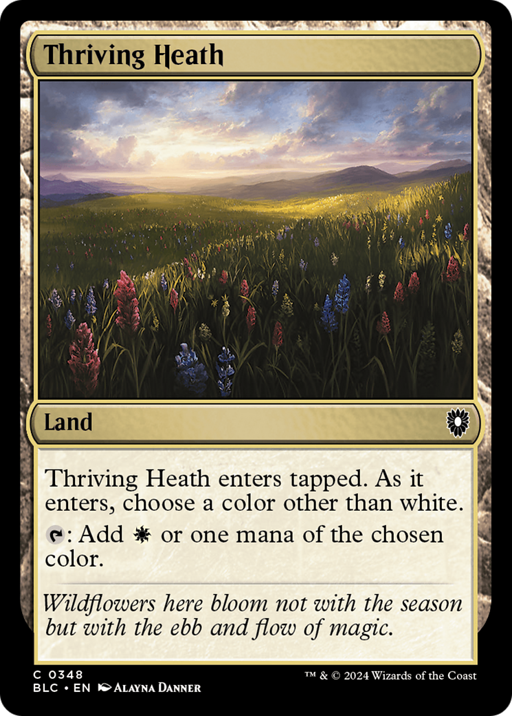 Thriving Heath (348) - Bloomburrow Commander