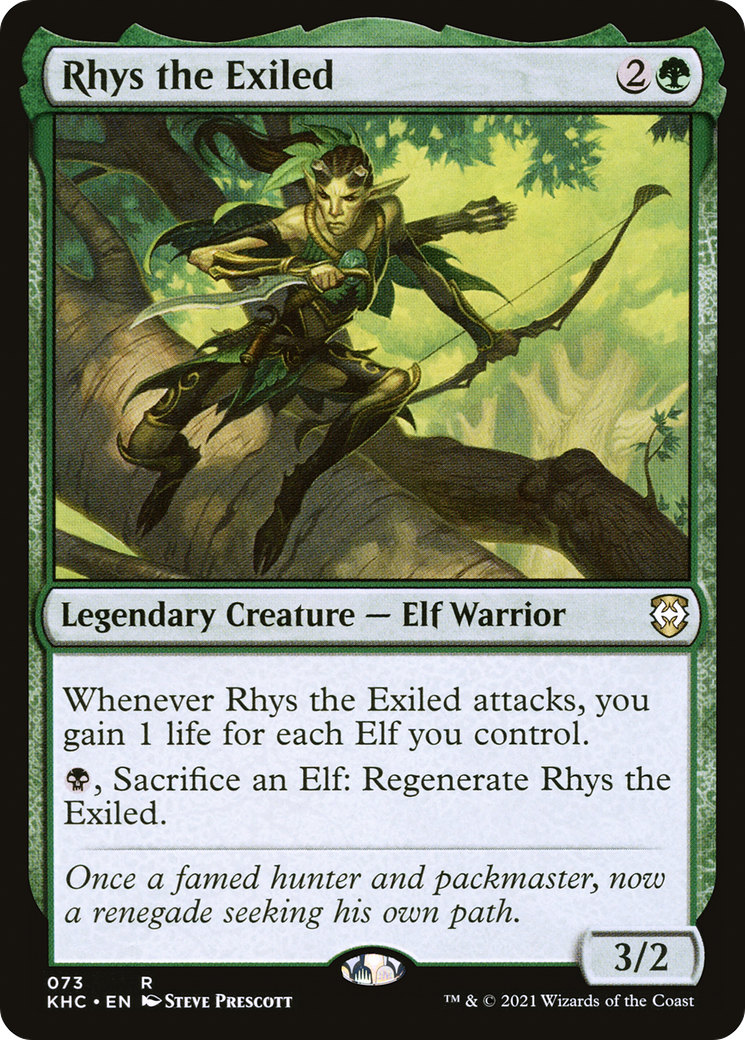 Rhys the Exiled (073) - Kaldheim Commander